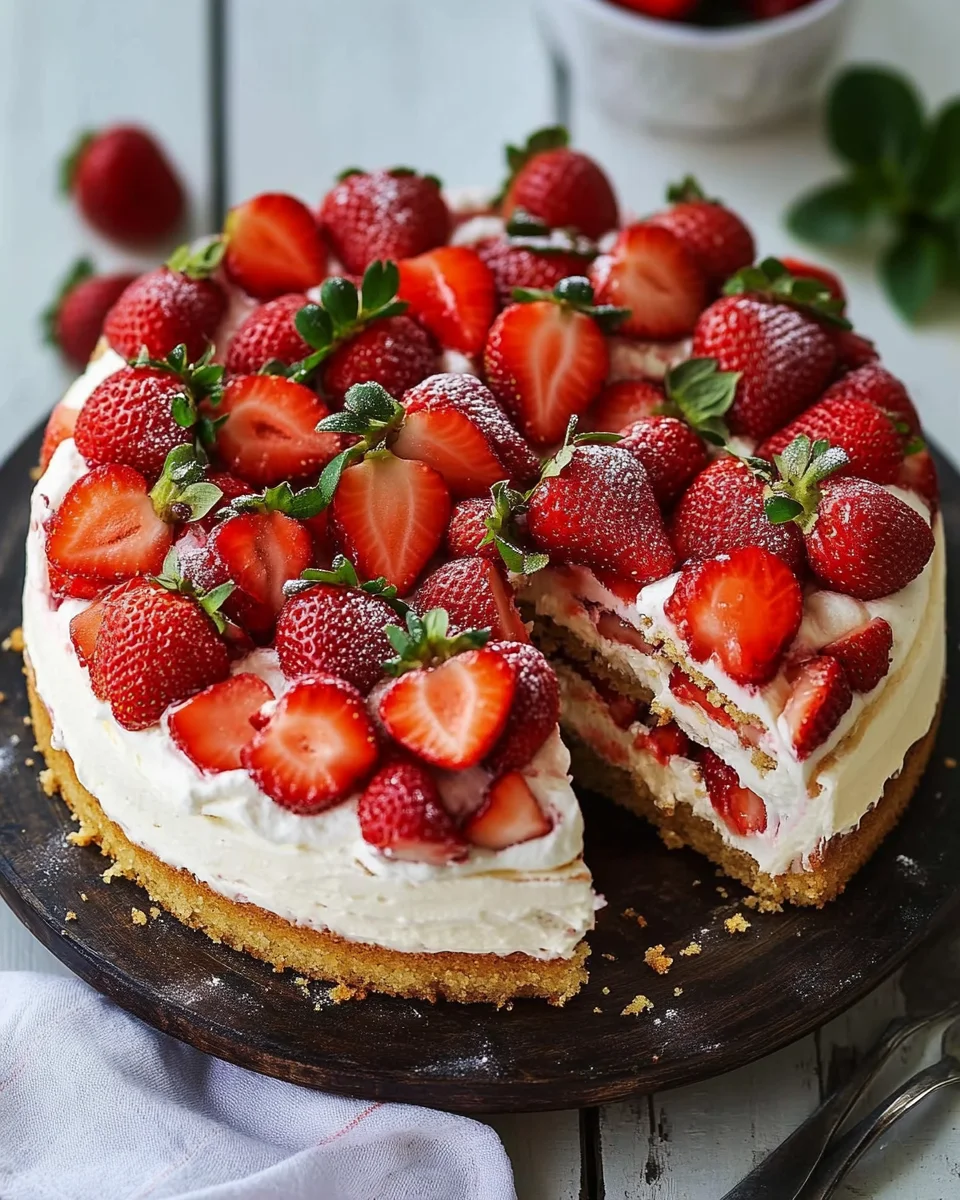 Erdbeertorte