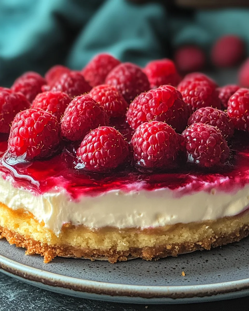 Himbeer mit Schmandcreme 18 Himbeer