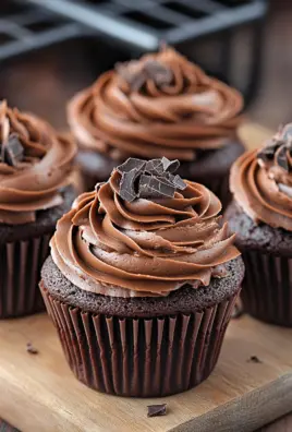 Saftige Schokoladen-Cupcakes