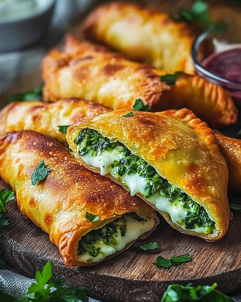 Vegane Kartoffeltaschen mit Spinat-Frischkäse-Füllung 22 Vegane