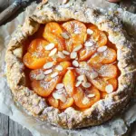 Aprikosen-Galette mit Mandelpl&auml;ttchen