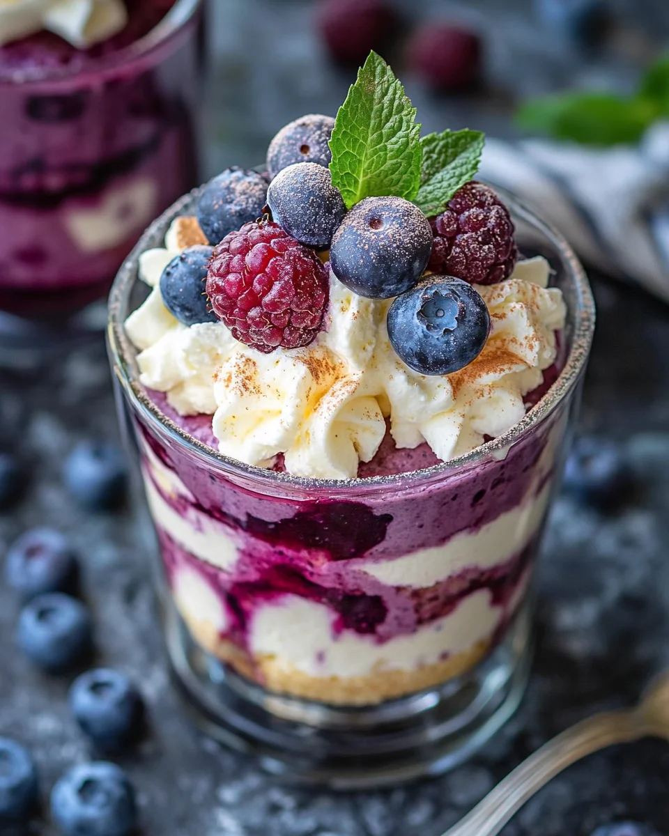 Homepage 10 Blaubeer Tiramisu im Glas ohne Ei & Alkohol
