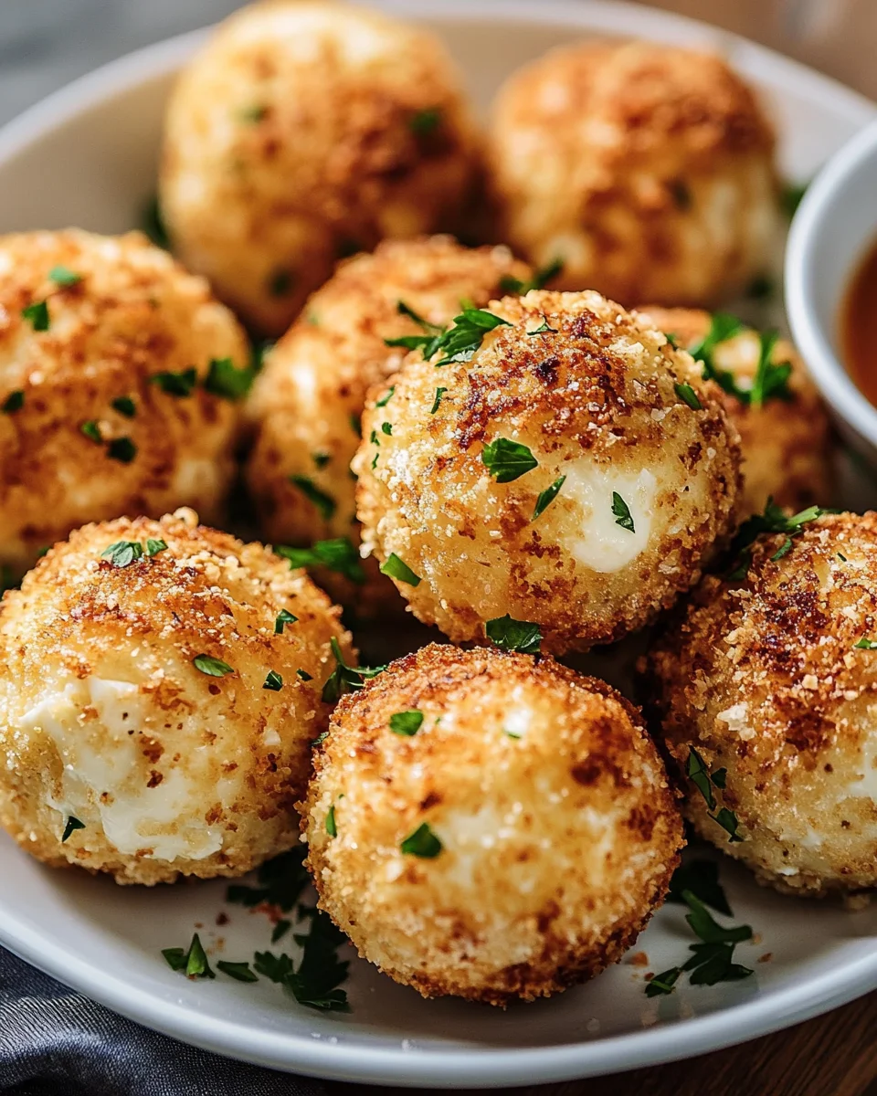 Blumenkohl-Mozzarella-B&auml;llchen