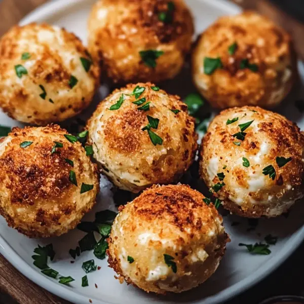 Blumenkohl-Mozzarella-Bällchen
