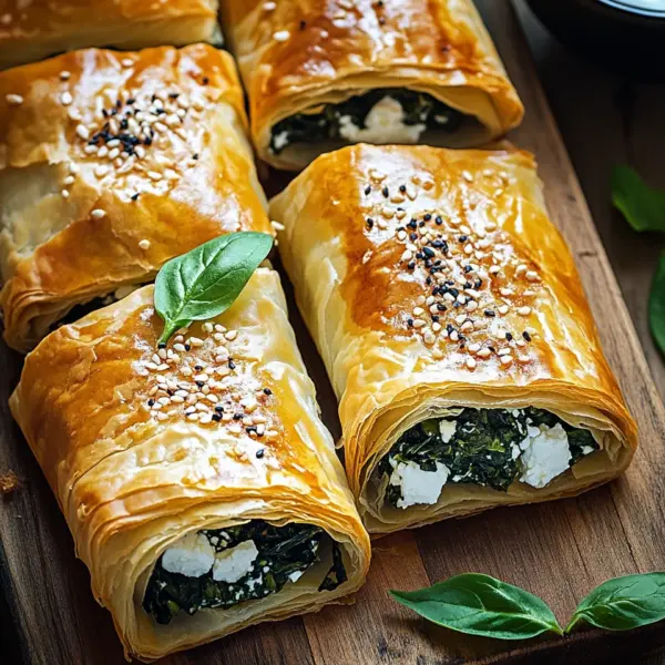 Börek mit Spinat und Feta
