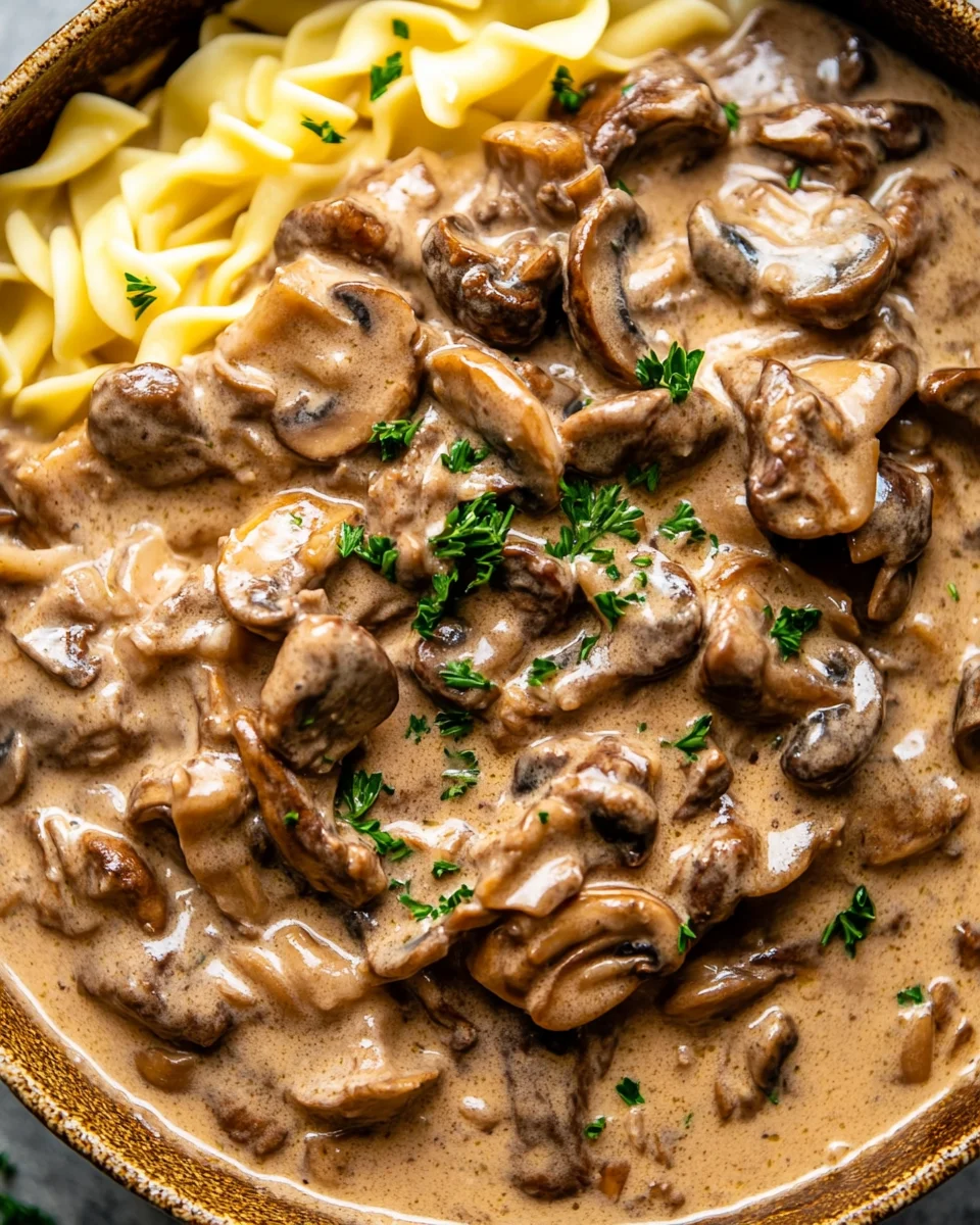 Boeuf Stroganoff 18 Boeuf