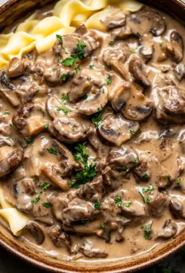 Boeuf Stroganoff