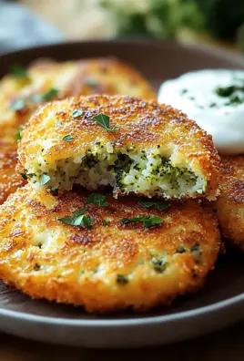 Brokkoli-Käse-Puffer