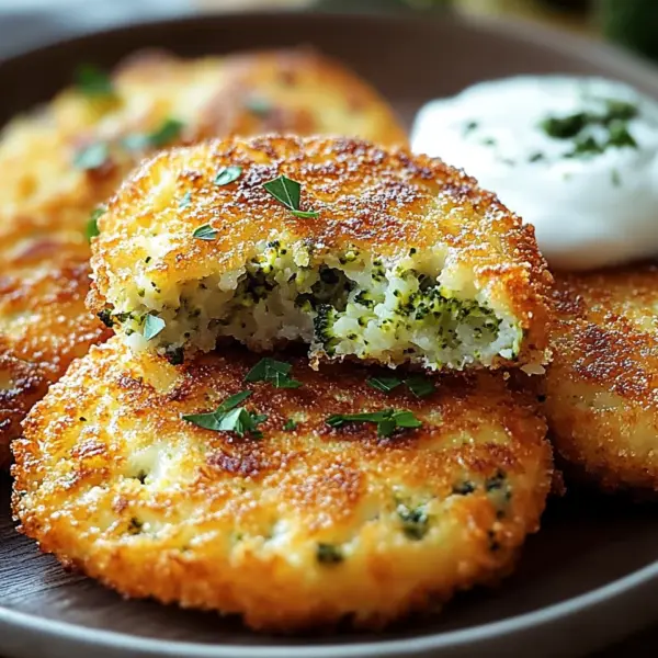 Brokkoli-Käse-Puffer