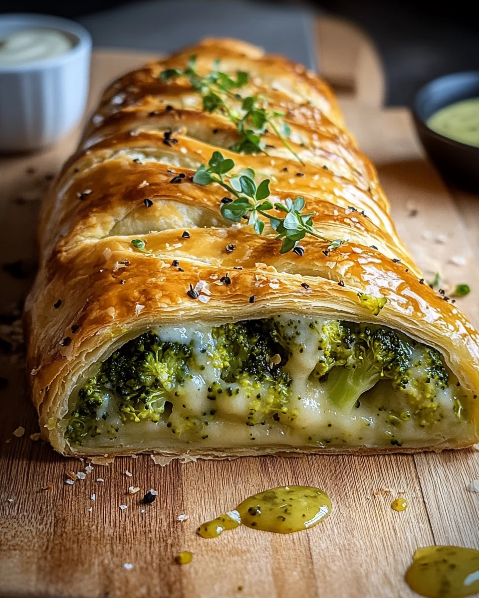 Brokkoli-K&auml;se-Strudel