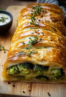 Brokkoli-Käse-Strudel