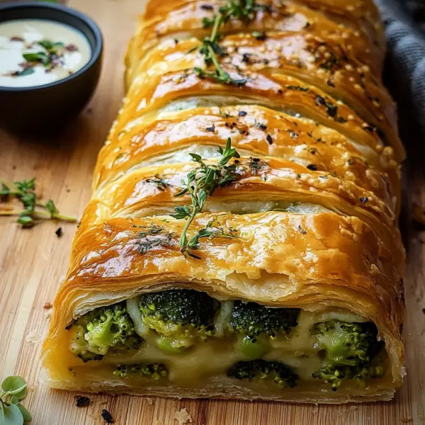 Brokkoli-Käse-Strudel