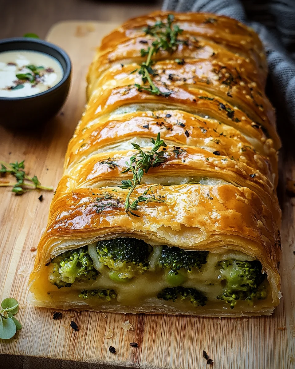Brokkoli-Käse-Strudel