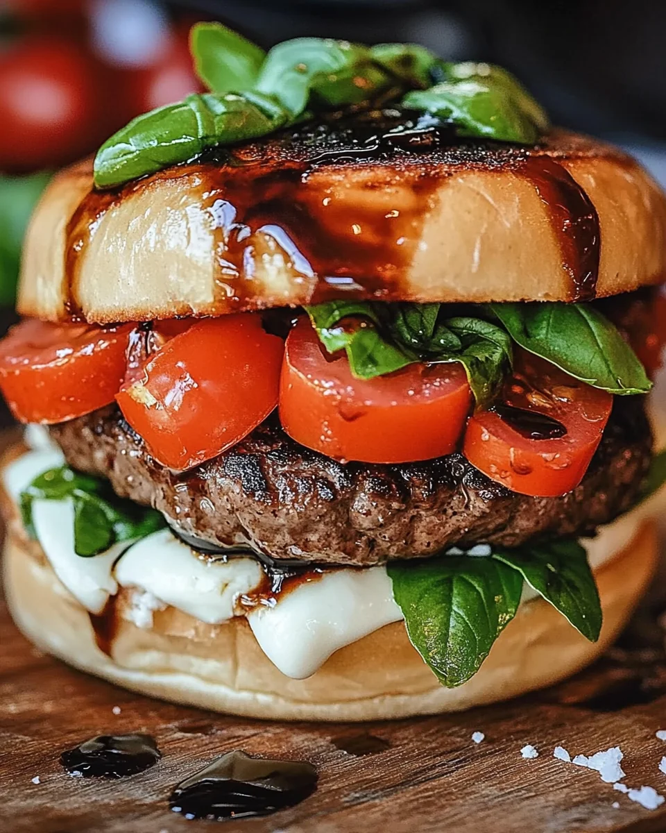 Bruschetta-Burger