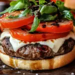 Bruschetta-Burger