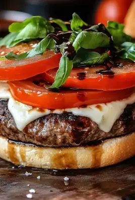 Bruschetta-Burger