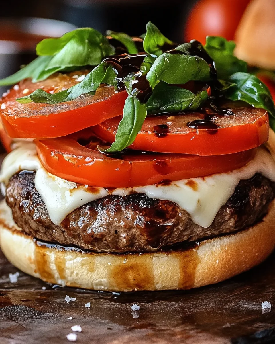Bruschetta-Burger