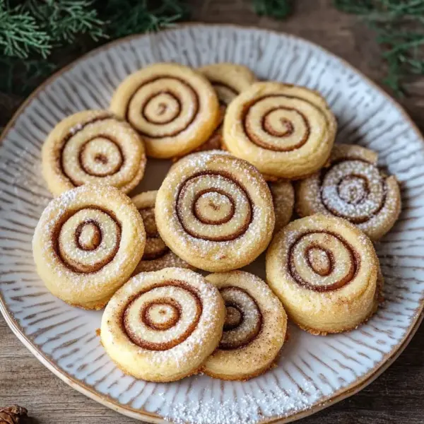 Cinnamon Roll Cookies - Zimtschnecken-Plätzchen