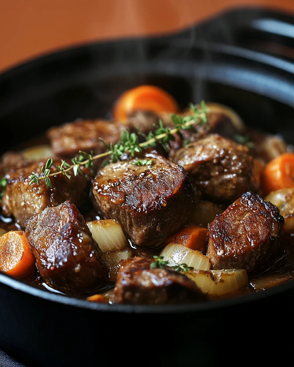 Filettopf aus dem Backofen