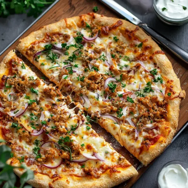 Fitness-Pizza mit Skyr - Proteinreiche Alternative!