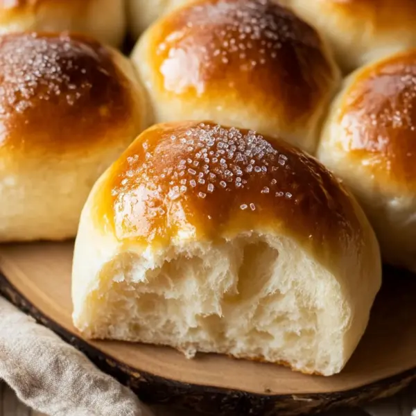 Fluffige Milchbrötchen