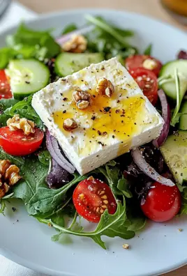 Gebackener Feta auf Gemischtem Salat 23 Gebackener Feta auf Gemischtem Salat