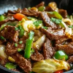 Hearty Beef and Cabbage Wok