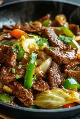 Hearty Beef and Cabbage Wok