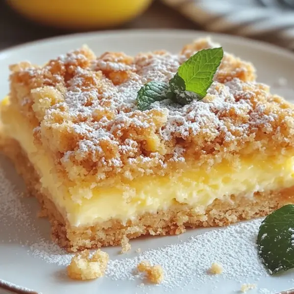 Himmlischer Streuselkuchen mit Pudding