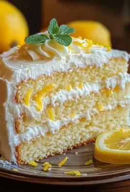 Italienisches Zitronencreme Kuchen Rezept