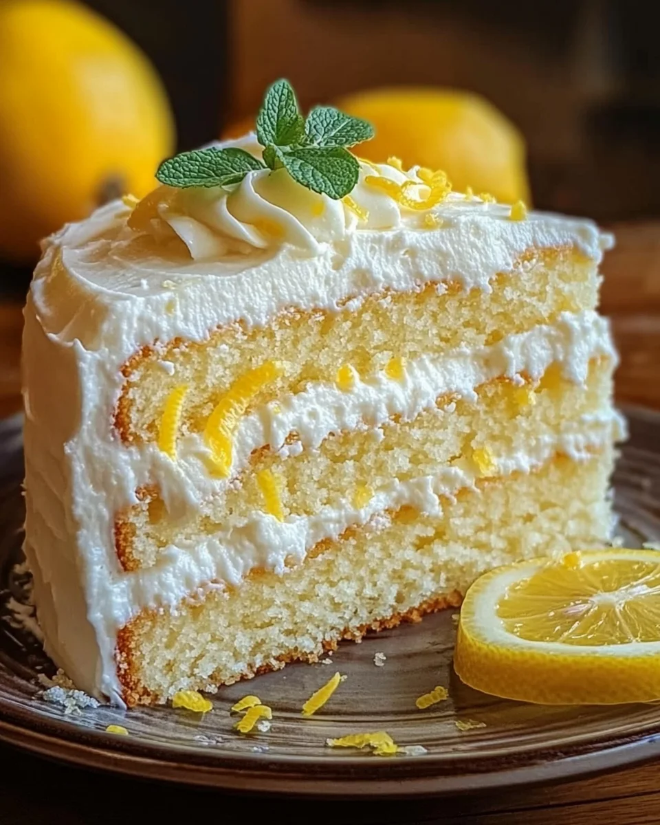 Italienisches Zitronencreme Kuchen Rezept