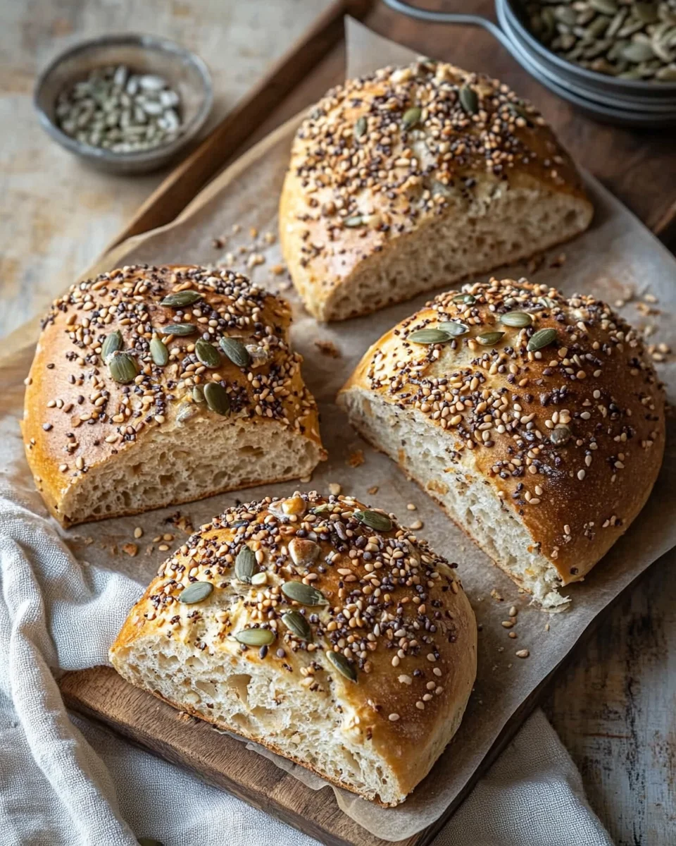 Joghurt-Dinkel-Br&ouml;tchen