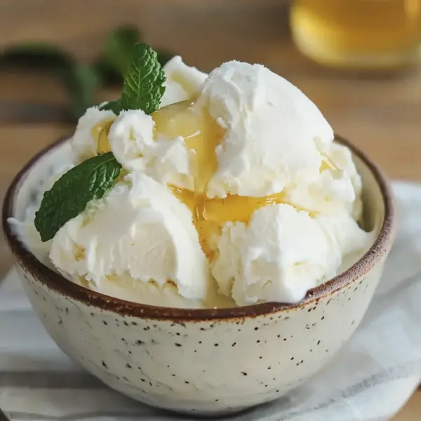 Joghurt Eis ohne Eismaschine Rezept mit schneller Zubereitung