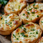 K&auml;se Knoblauch Brot H&auml;ppchen