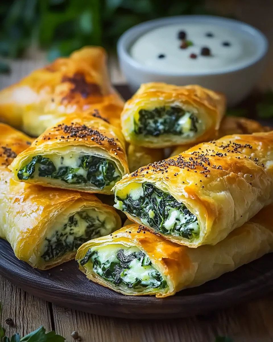 Kartoffeltaschen mit Spinat-Frischk&auml;se-F&uuml;llung genie&szlig;en!