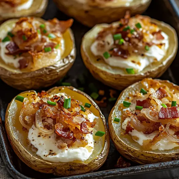 Knusprige Kartoffelschalen