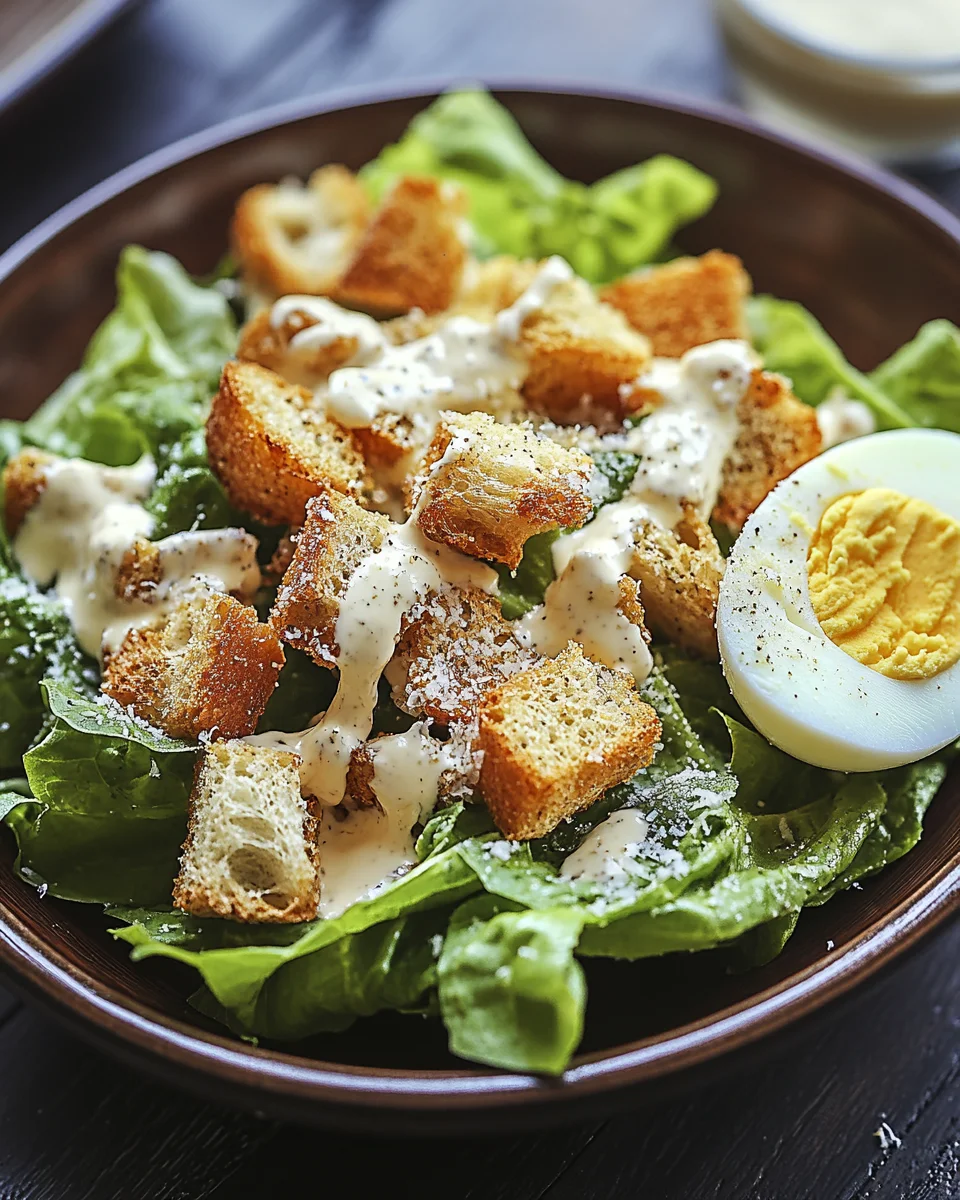 Knuspriger Caesar-Salat 20 Knuspriger