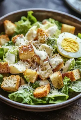 Knuspriger Caesar-Salat