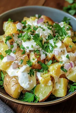 Knuspriger Kartoffelsalat