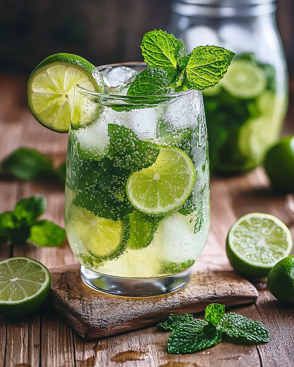Limetten-Limonade