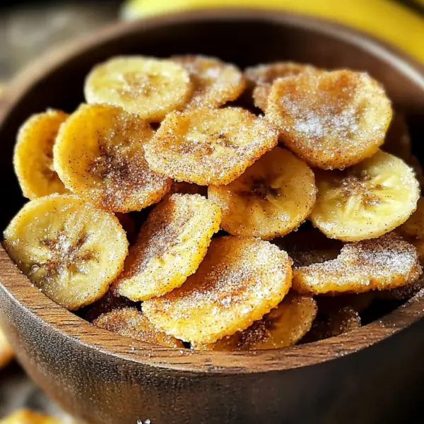 Luftfritteuse Zimt Bananen