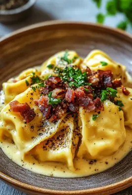 Maultaschen Carbonara