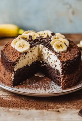 Maulwurfkuchen mit Banane