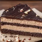 Nuss-Nougat-Torte mit Schokoboden