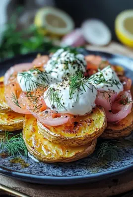 Ofenkartoffeln mit Räucherlachs