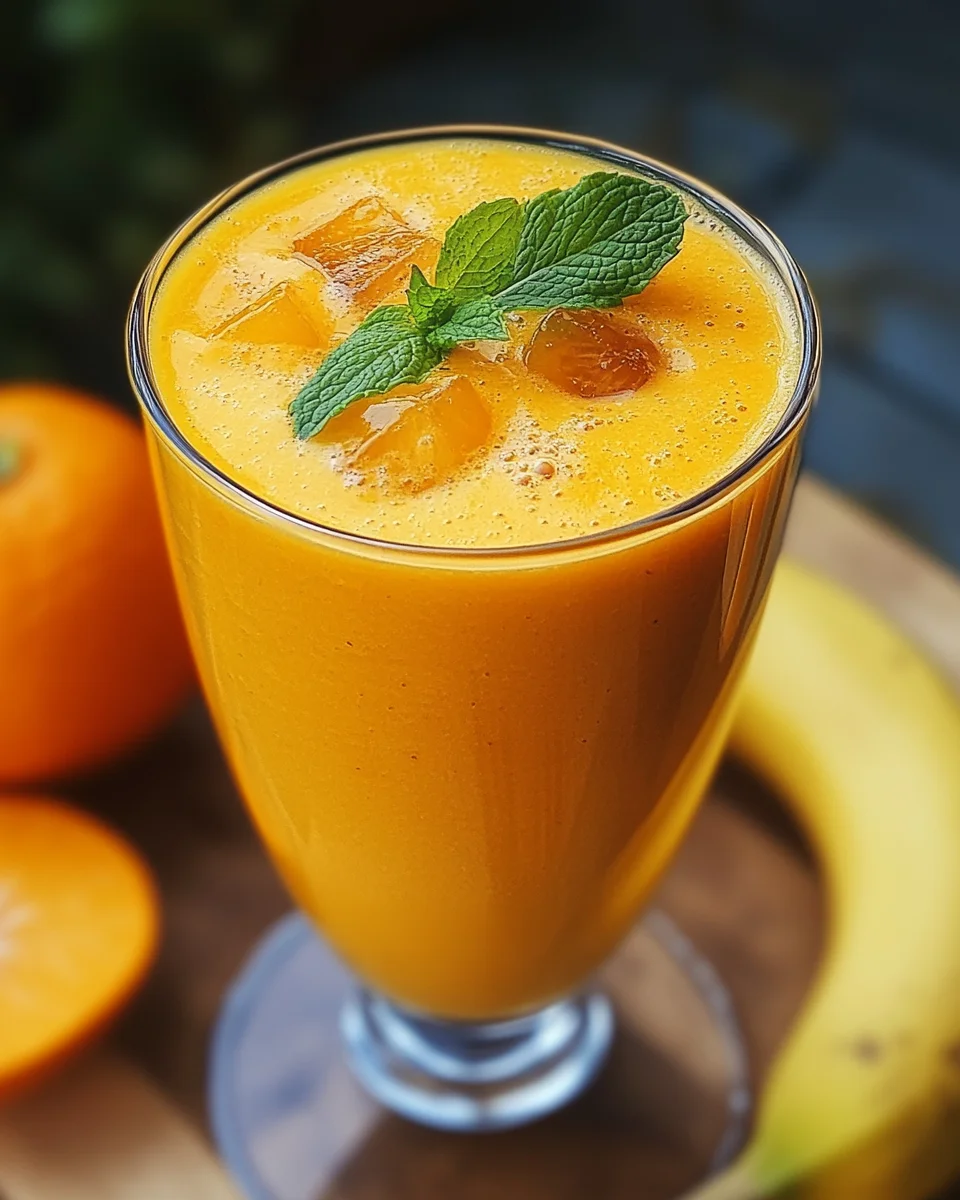 Orange Gute-Laune-Smoothie