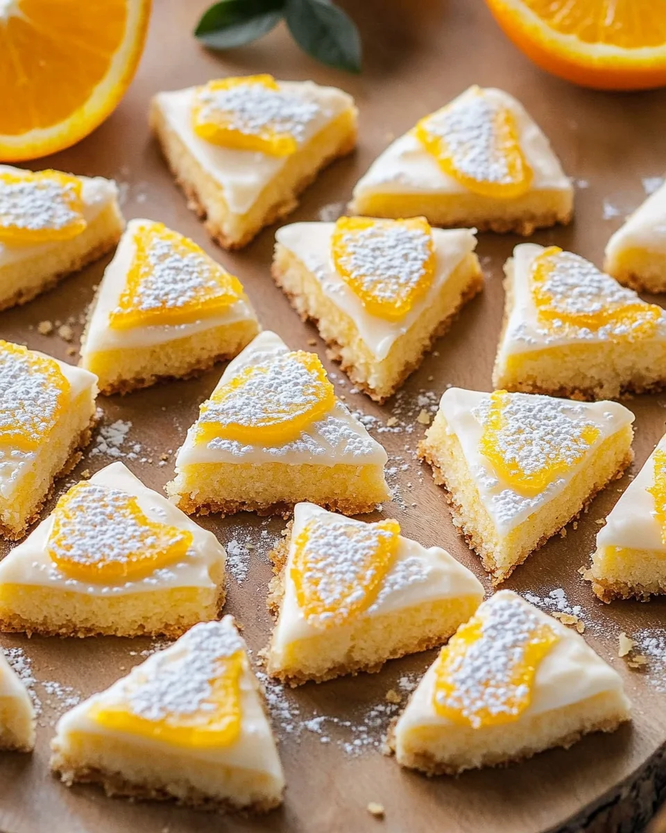 Orangenplätzchen
