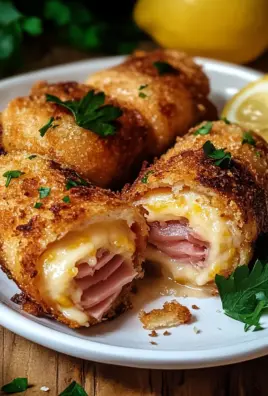 Putenröllchen nach Cordon Bleu Art 25 Putenröllchen nach Cordon Bleu Art