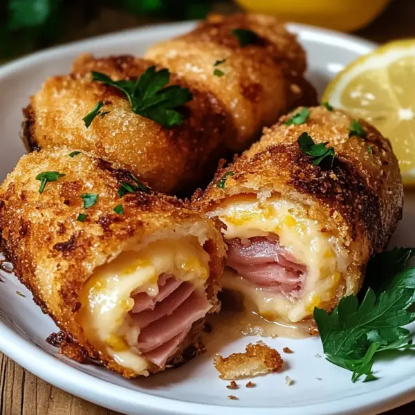 Putenröllchen nach Cordon Bleu Art
