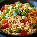 Ramen-Chinesischer H&auml;hnchensalat
